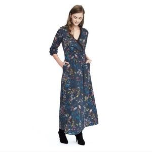 Banana Republic Green Floral Dress Size 12